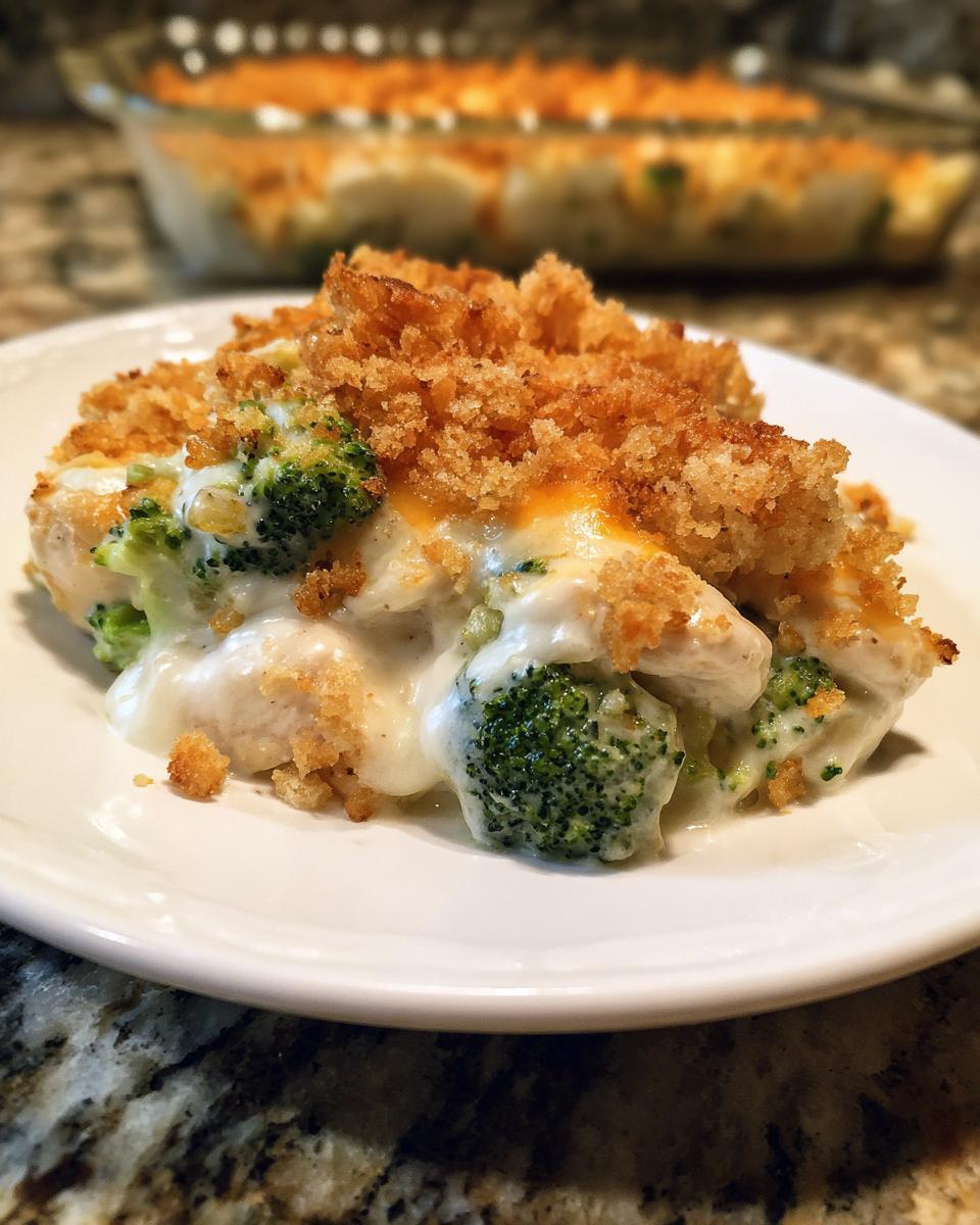 Chicken Broccoli Casserole (Philadelphia Cream Cheese Version) - detail 1