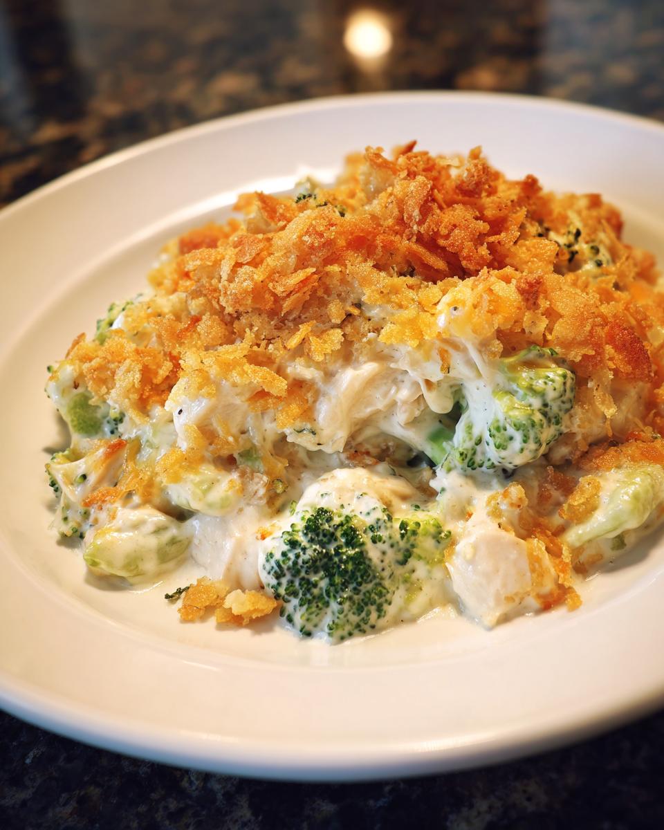 Chicken Broccoli Casserole (Philadelphia Cream Cheese Version) - detail 2