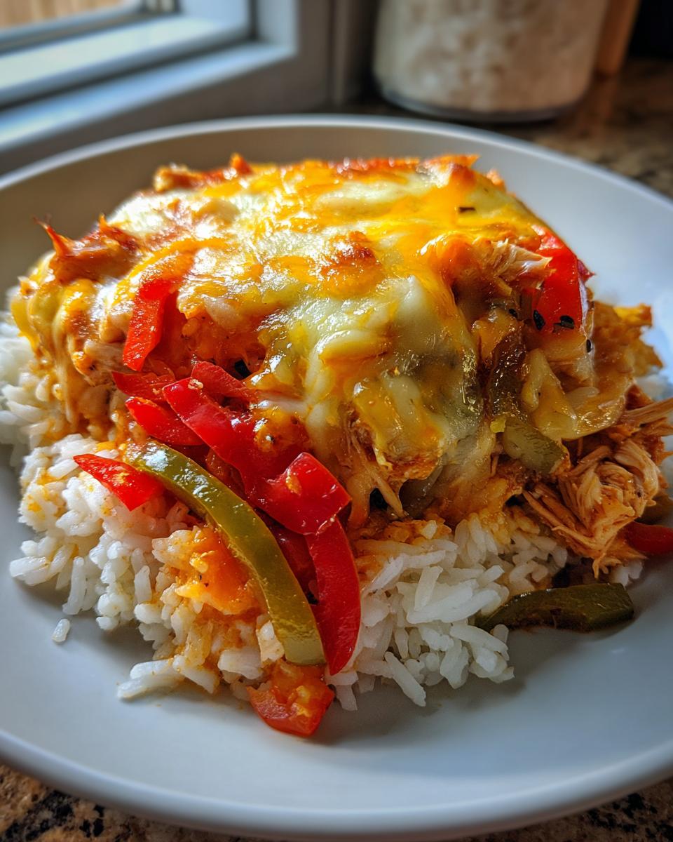 Chicken Fajita Casserole With Rice (Mama’s on a Budget) - detail 1