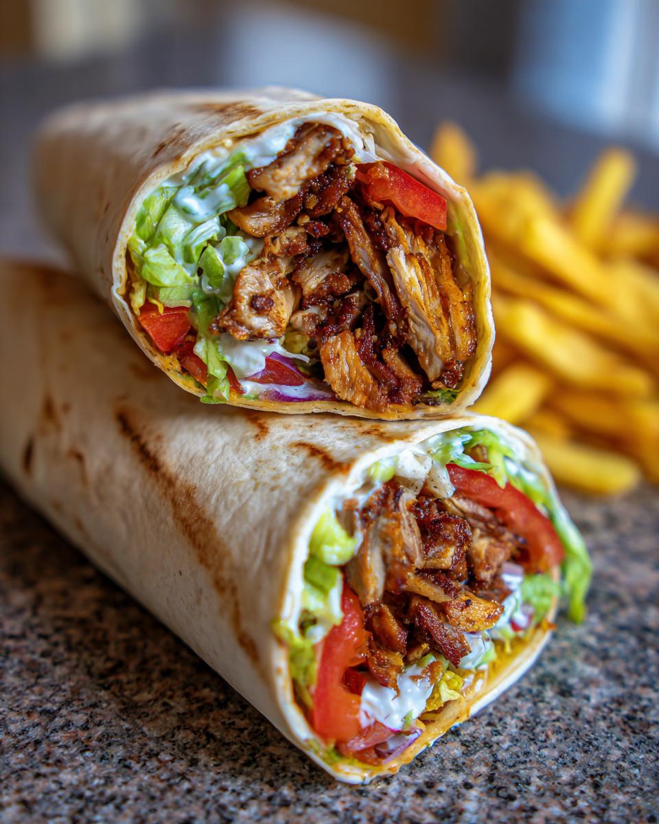 Chicken Shawarma Wrap - detail 1