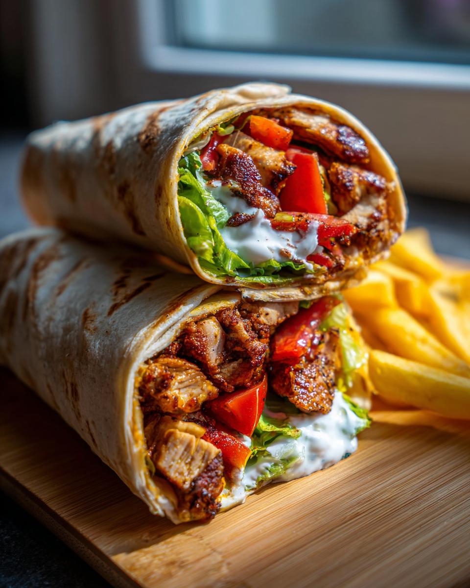Chicken Shawarma Wrap - detail 2