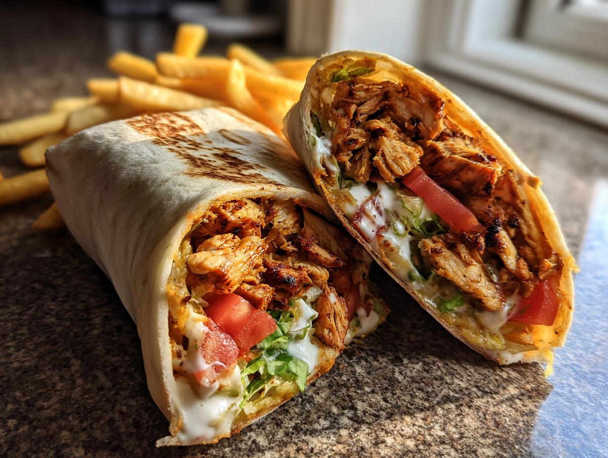 5 Star Chicken Shawarma Wrap Feast