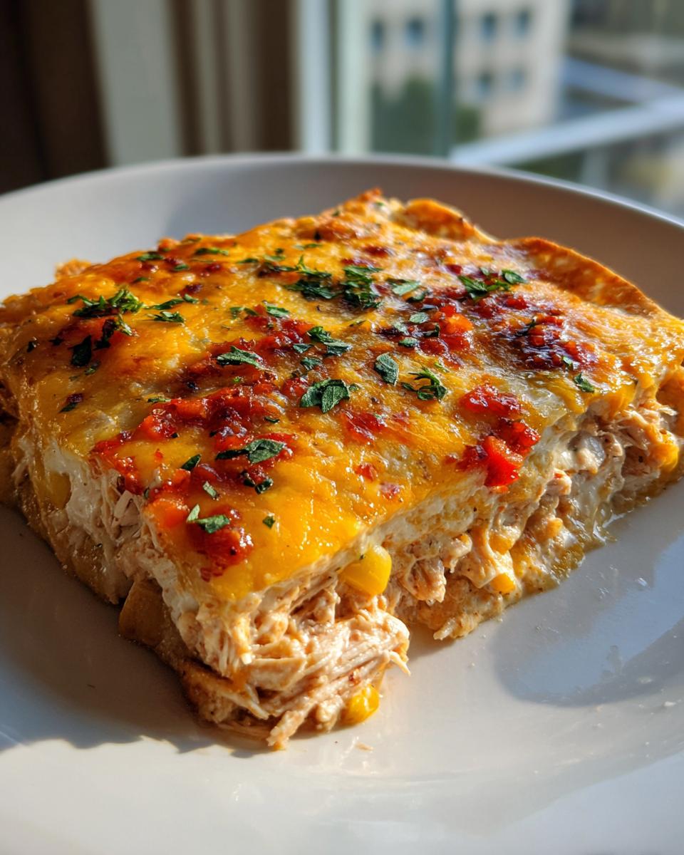 Chicken Taquito Casserole (Mama’s on a Budget) - detail 1