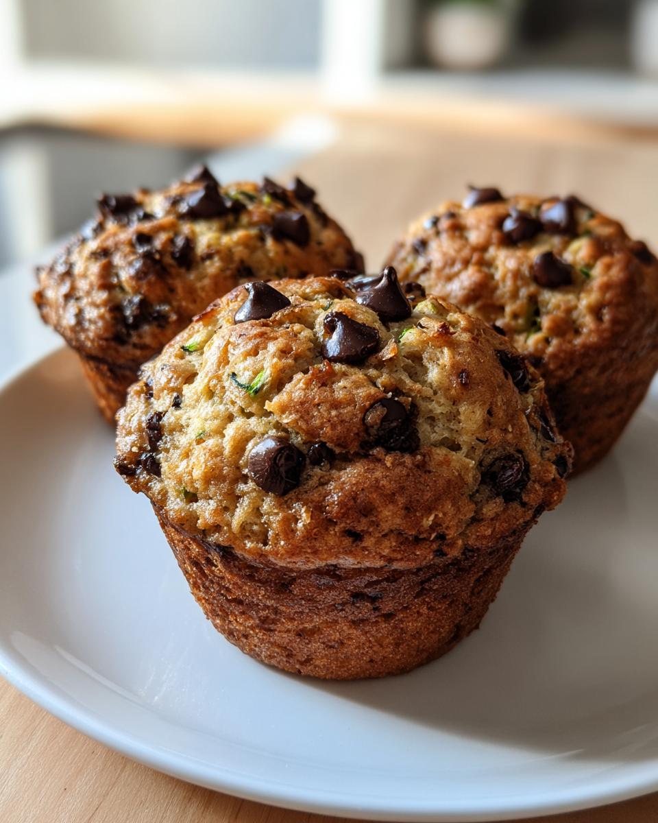 Chocolate Chip Zucchini Muffins 2026 - detail 1