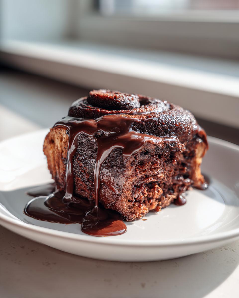 Chocolate Cinnamon Rolls - detail 1