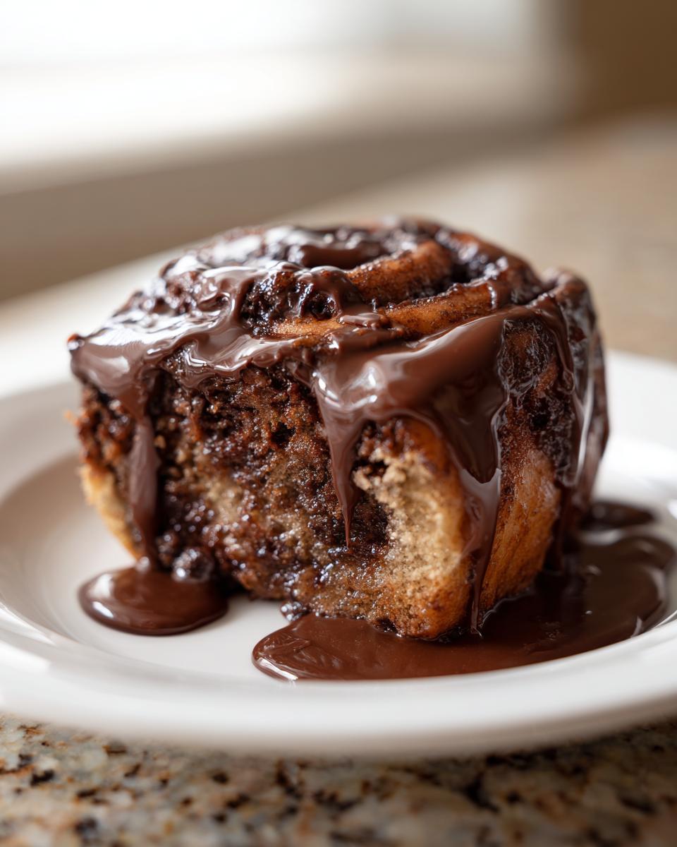 Chocolate Cinnamon Rolls - detail 2