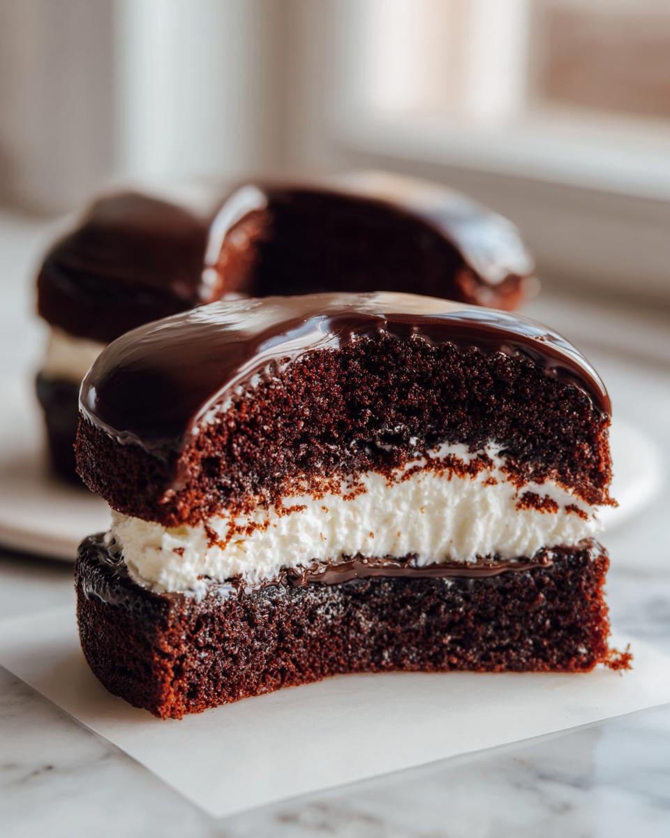 Chocolate Cream Snack Cakes - detail 2