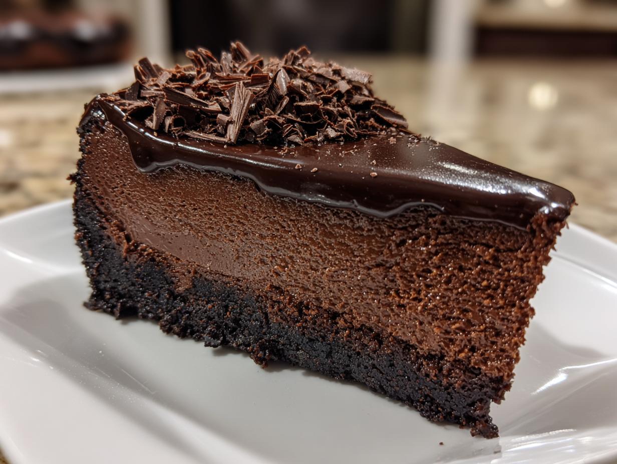 Chocolate Fudge Truffle Cheesecake