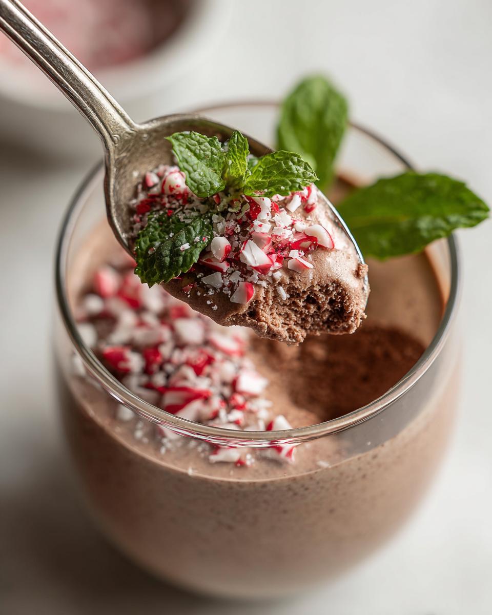 Chocolate Peppermint Mousse: Festive & Easy - detail 1