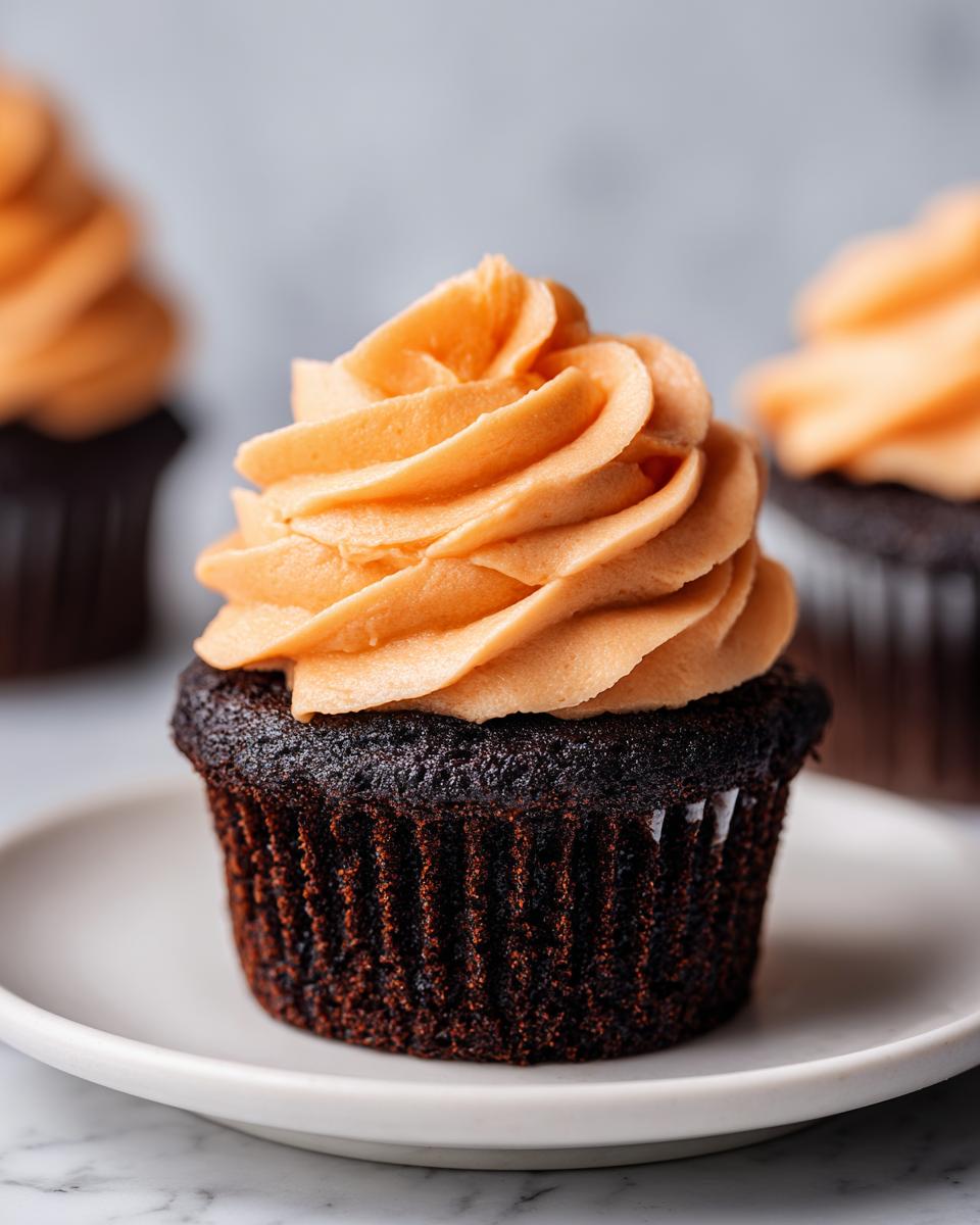 Chocolate Pumpkin Cupcakes 2026 - detail 3