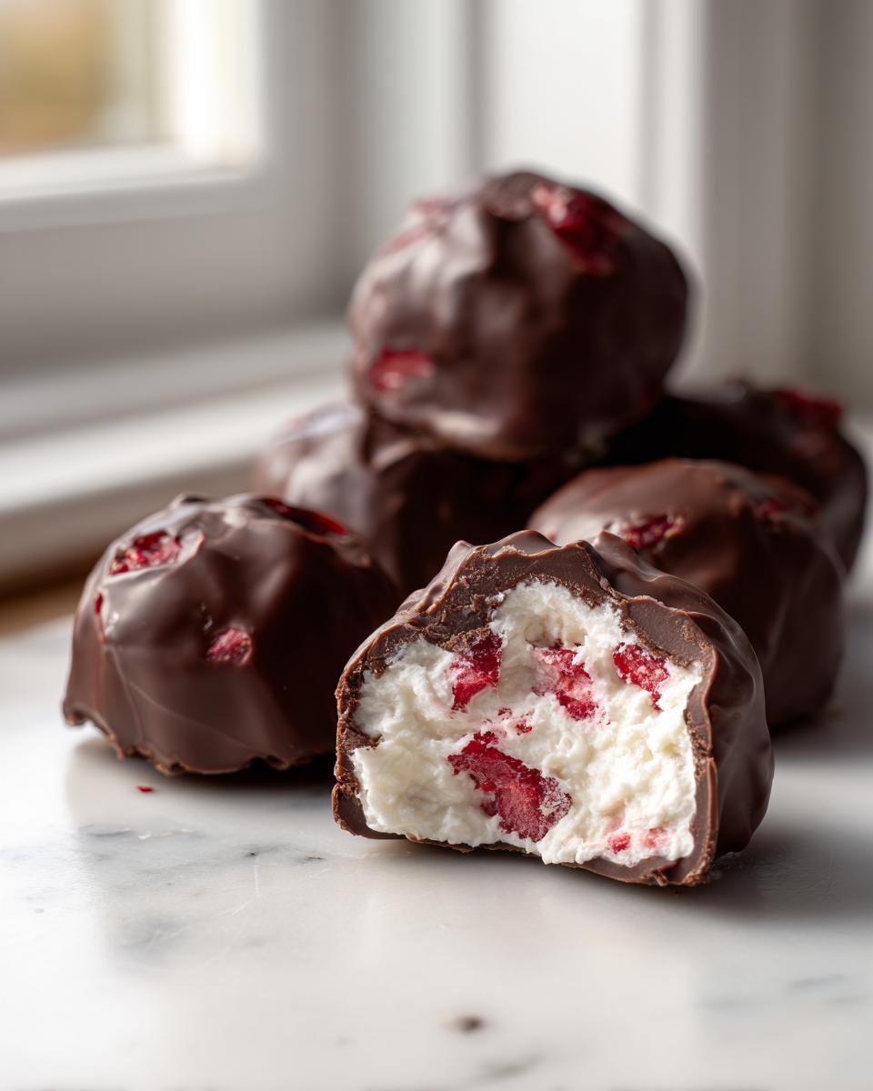 Chocolate Strawberry Yogurt Clusters - detail 1