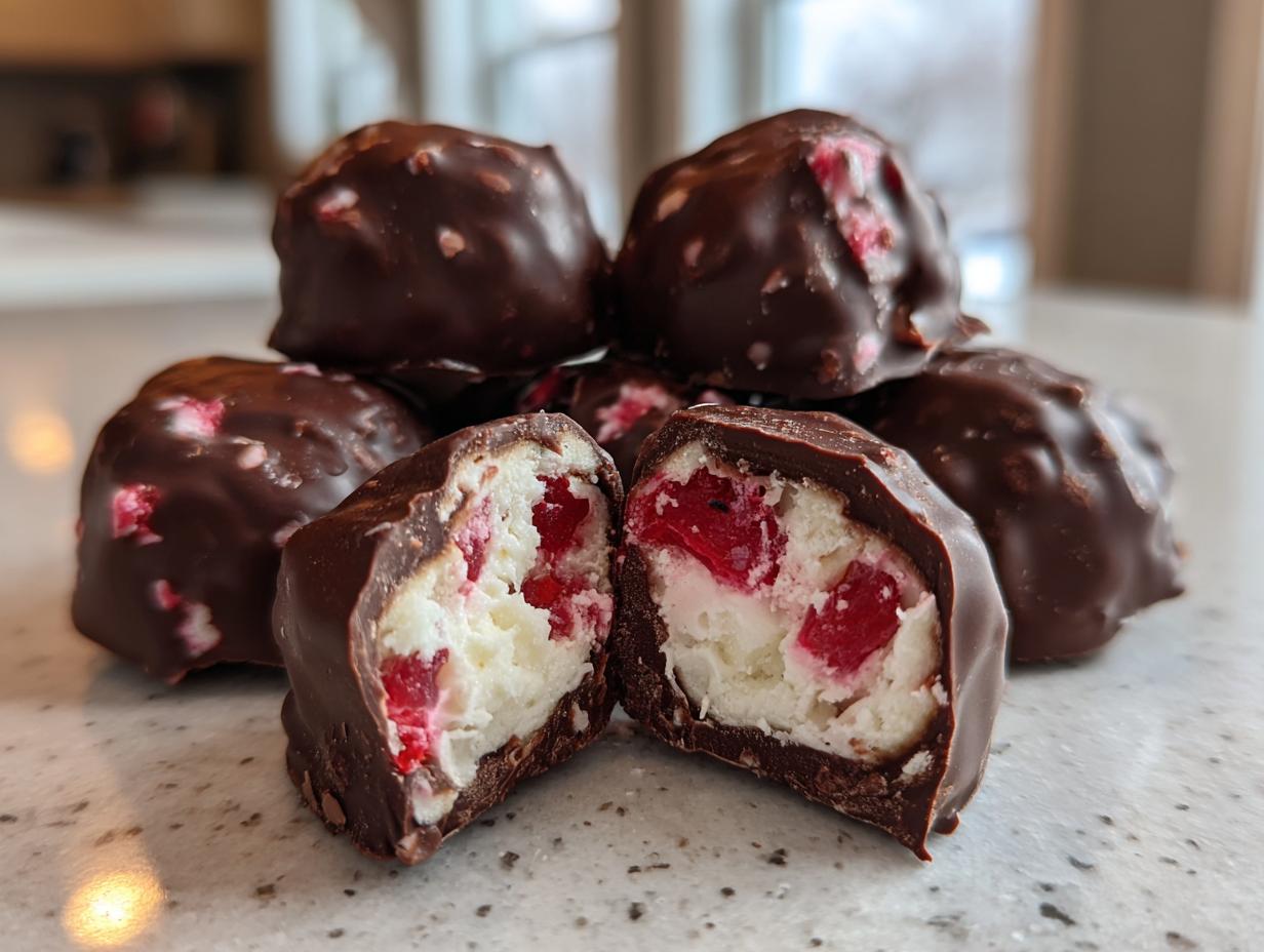 Chocolate Strawberry Yogurt Clusters