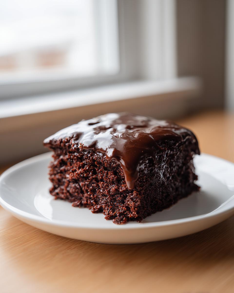 Chocolate Zucchini Cake - detail 1