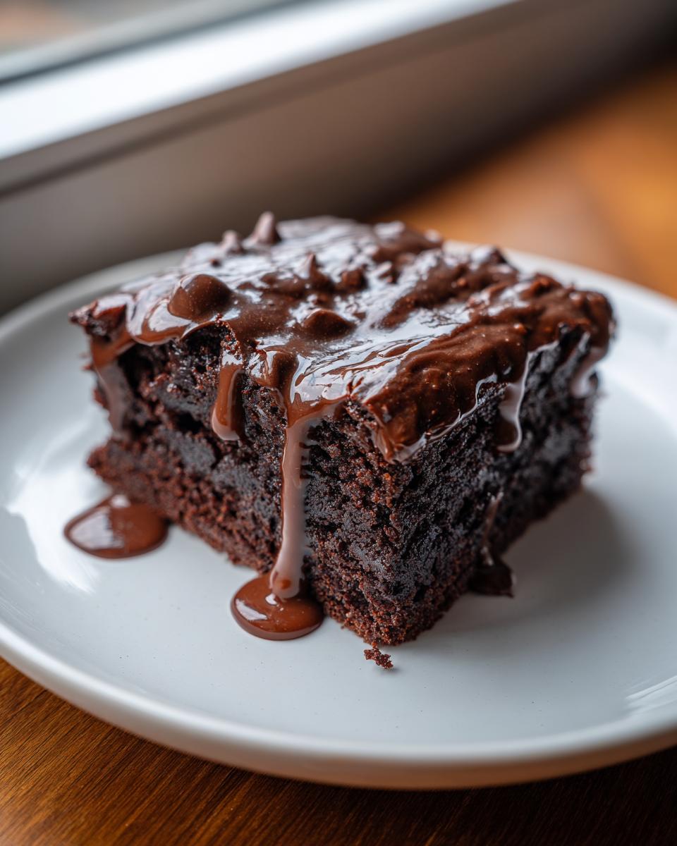Chocolate Zucchini Cake - detail 2