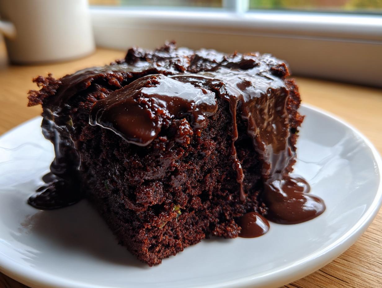 Stunning Chocolate Zucchini Cake in 35 Minutes