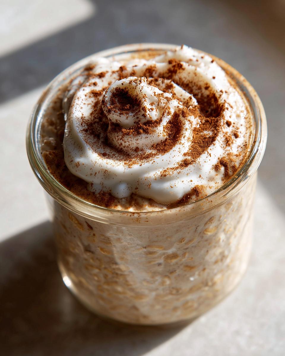 Cinnamon Roll Overnight Oats - detail 1