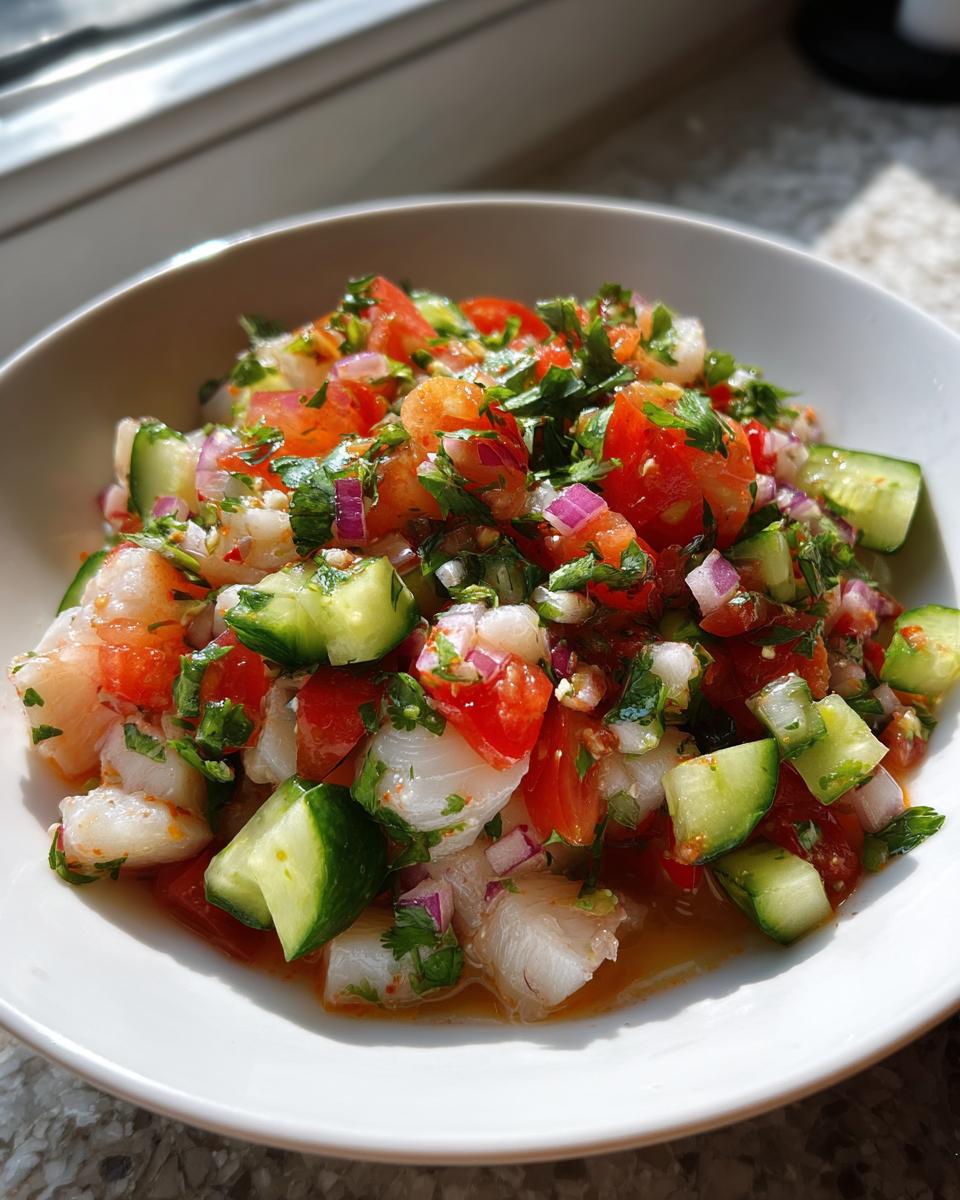 Classic Fish Ceviche - detail 1