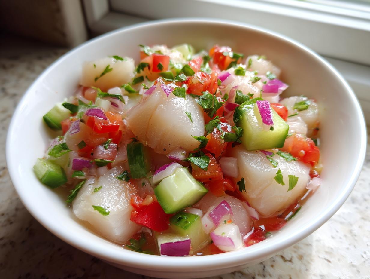 Classic Fish Ceviche