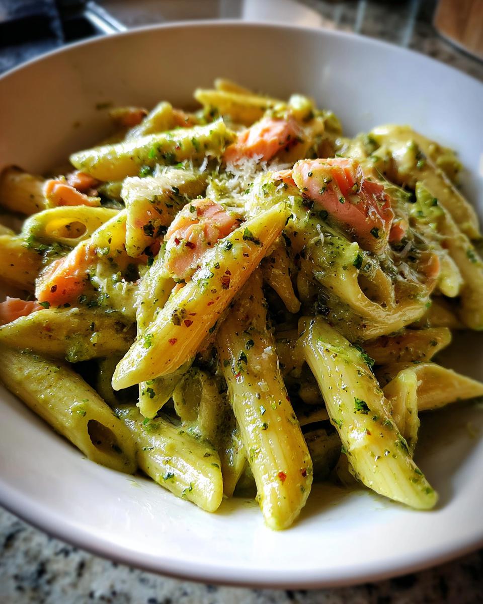 Creamy Salmon Pesto Pasta 2026 - detail 2