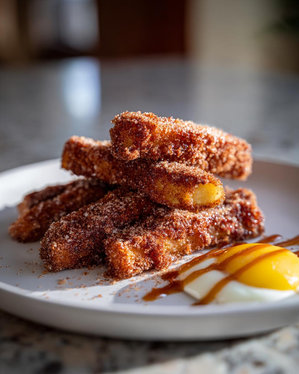 Crispy Air Fryer Apple Fries - detail 1