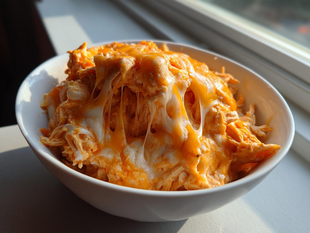 Crock Pot Buffalo Chicken Dip