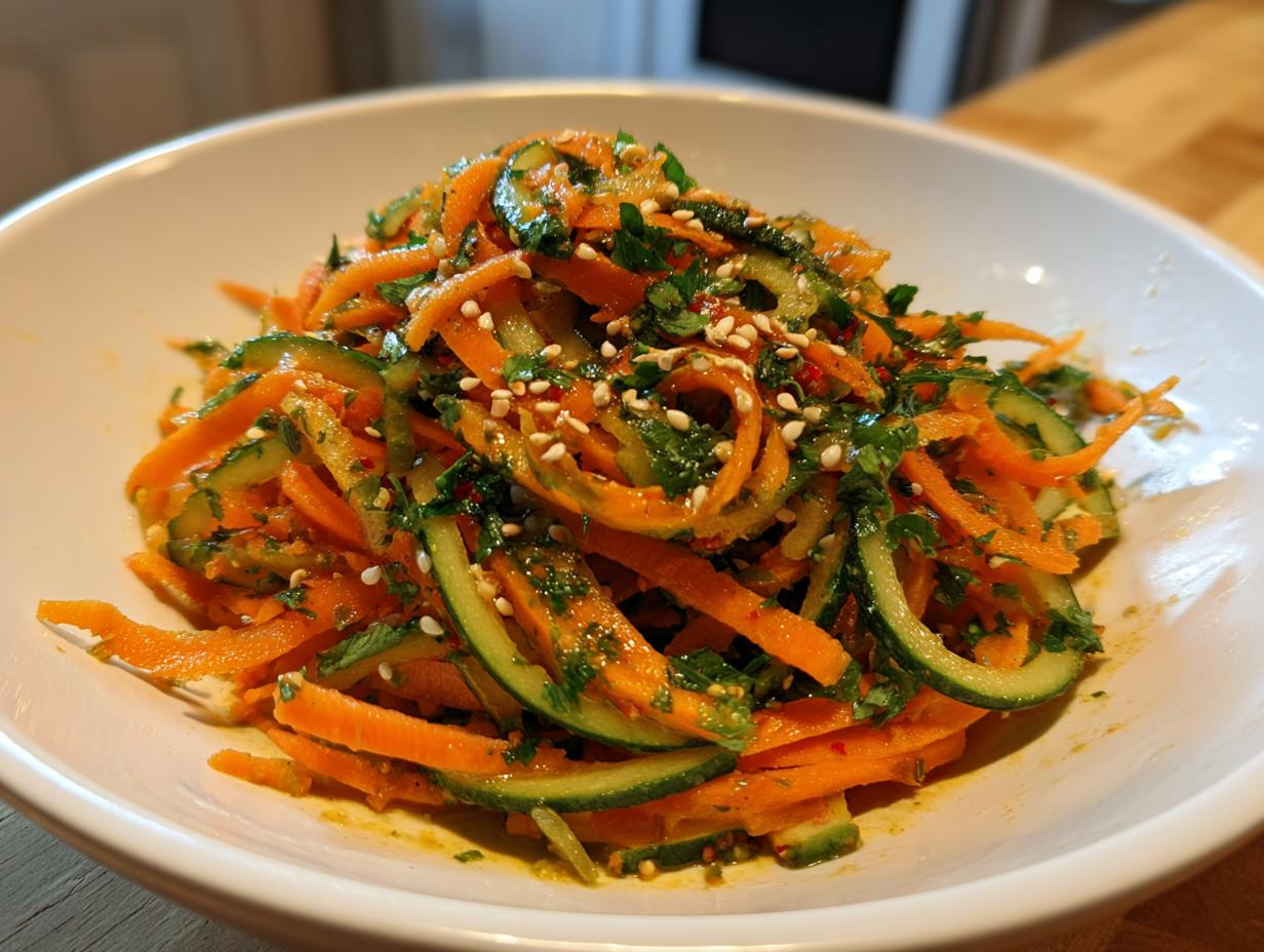 Cucumber Carrot Salad