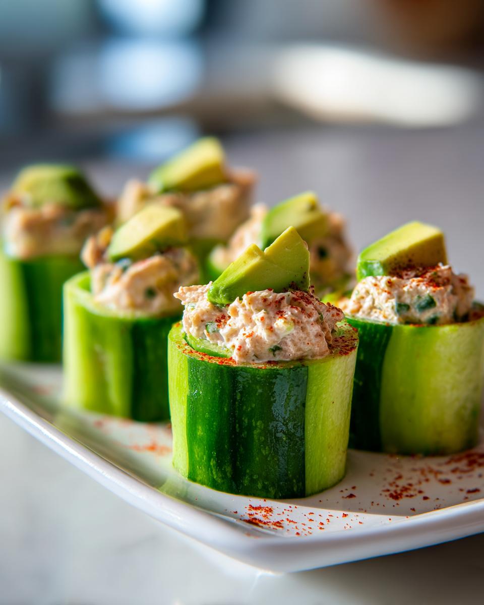 Cucumber Tuna Rolls - detail 1