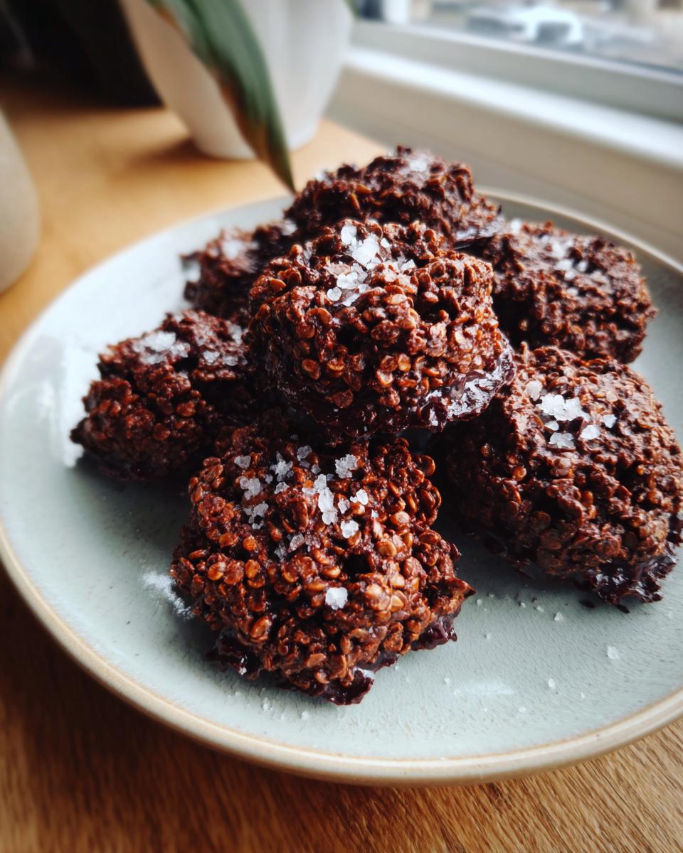 Dark Chocolate Quinoa Crisps - detail 2