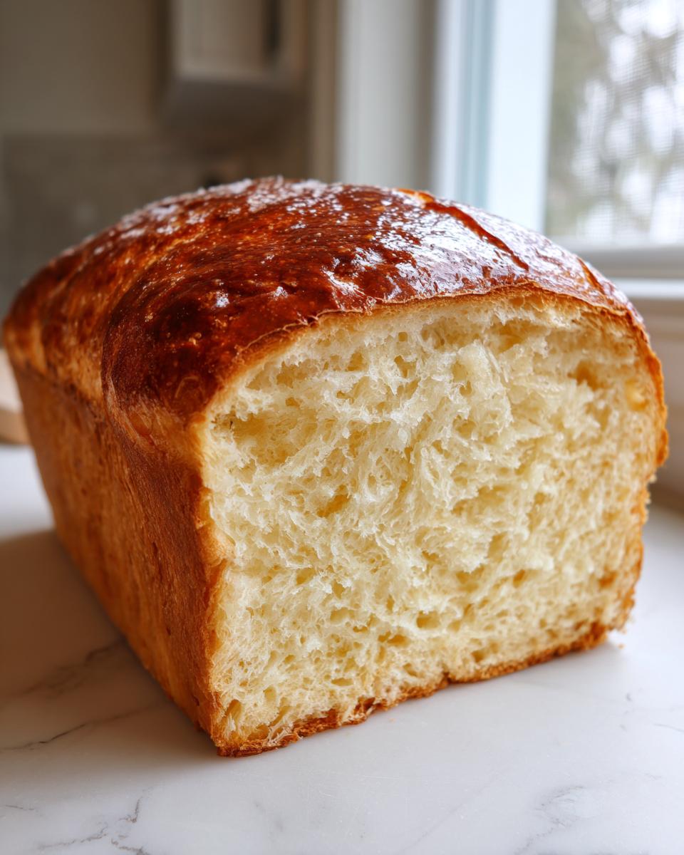 Easy Sweet Condensed Milk Bread - detail 1