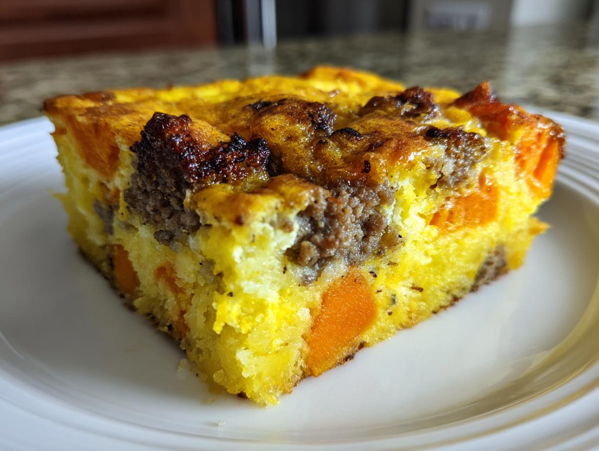 Easy Sweet Potato Egg Casserole
