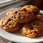 Egg Free Chocolate Chip Pumpkin Cookies