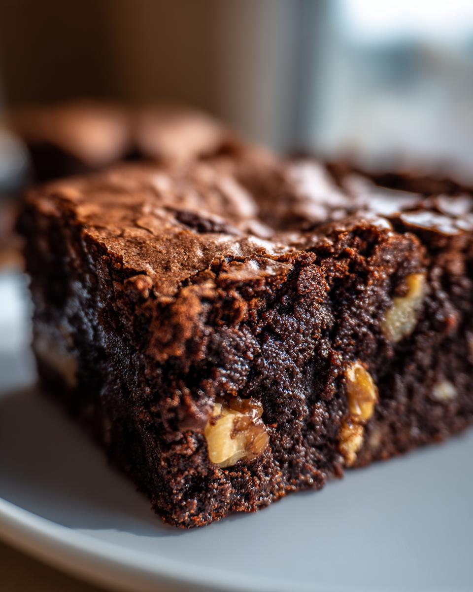 Eggless Brownie Recipe, Eggless Chocolate Brownies - detail 2