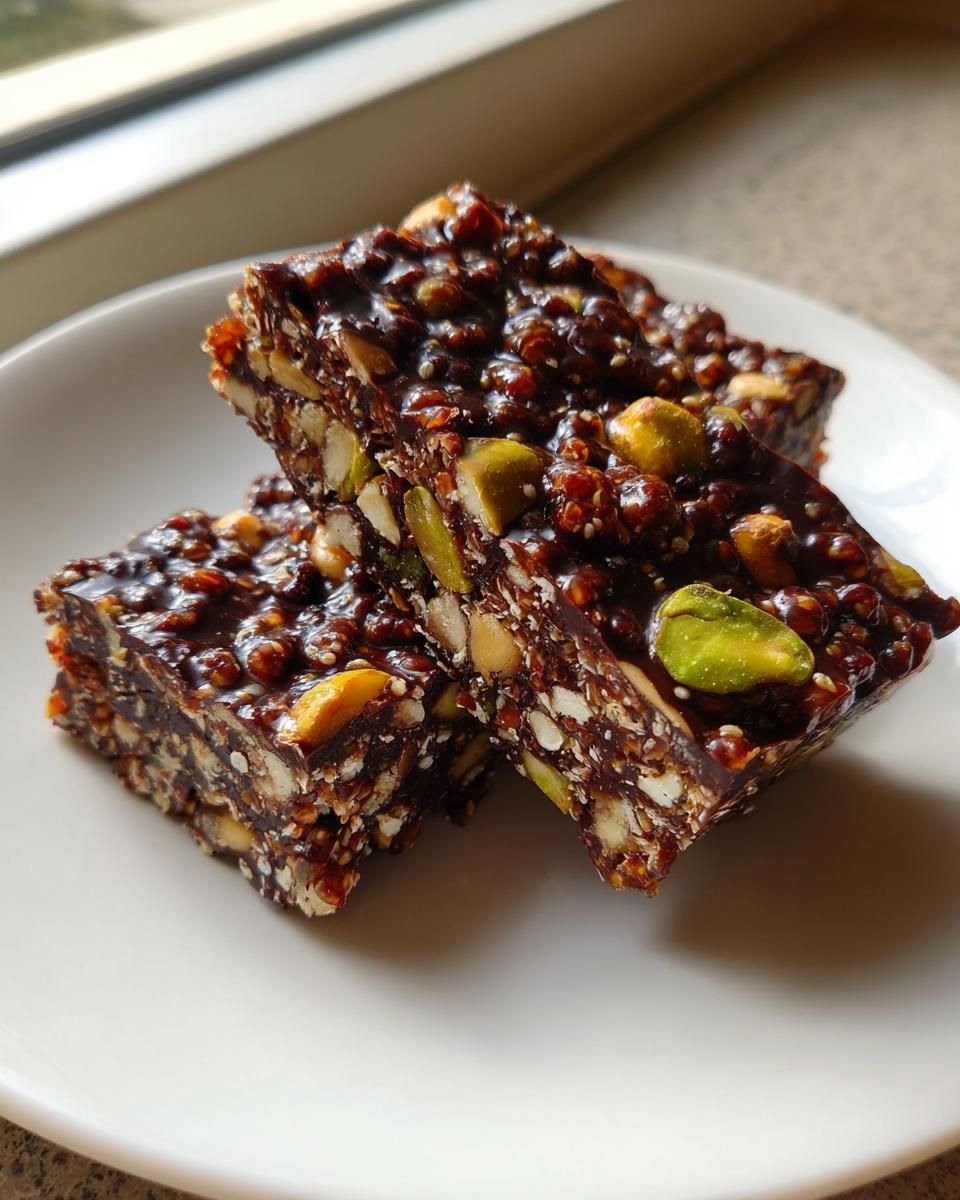 Festive Puffed Quinoa Bars - detail 1
