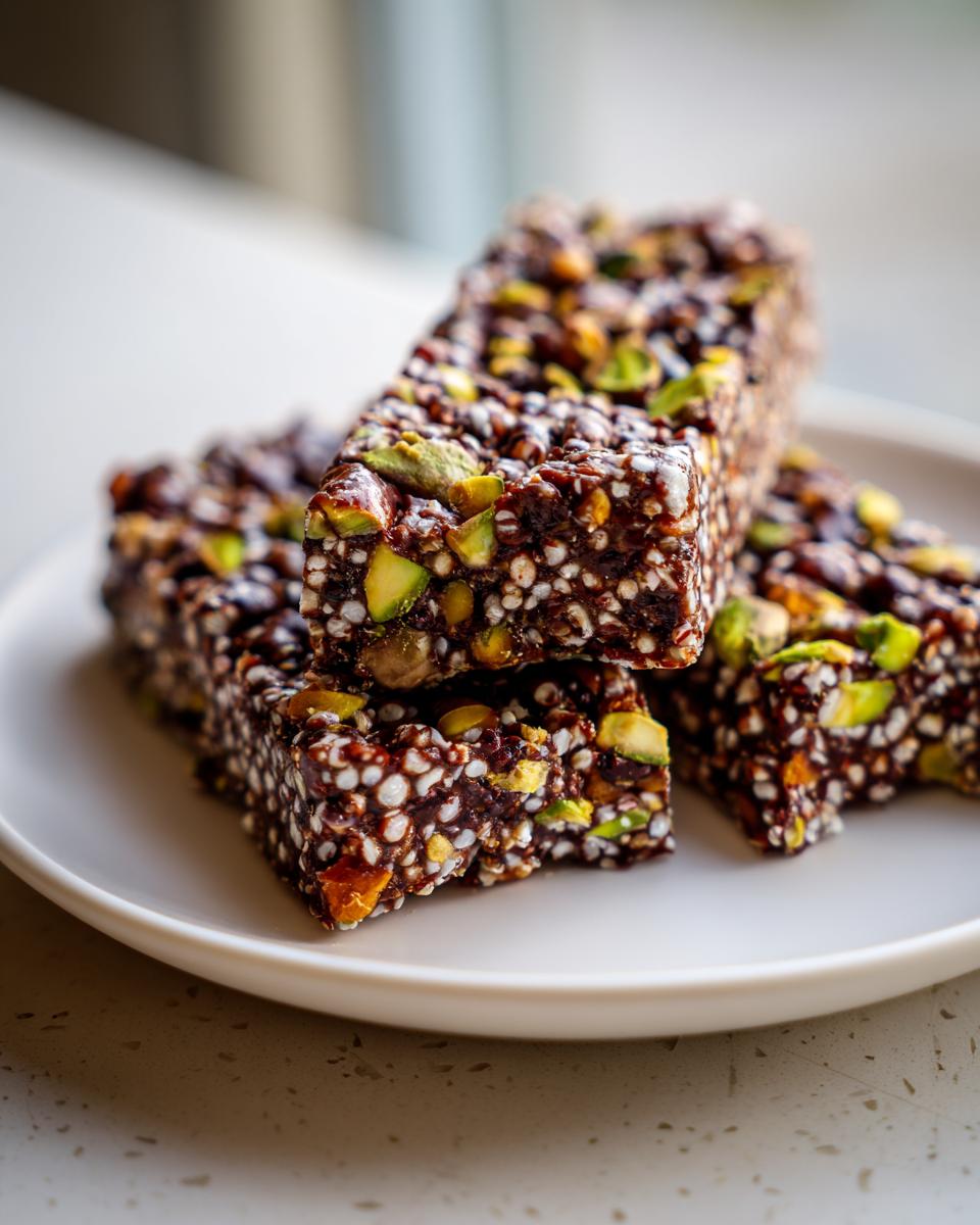 Festive Puffed Quinoa Bars - detail 3