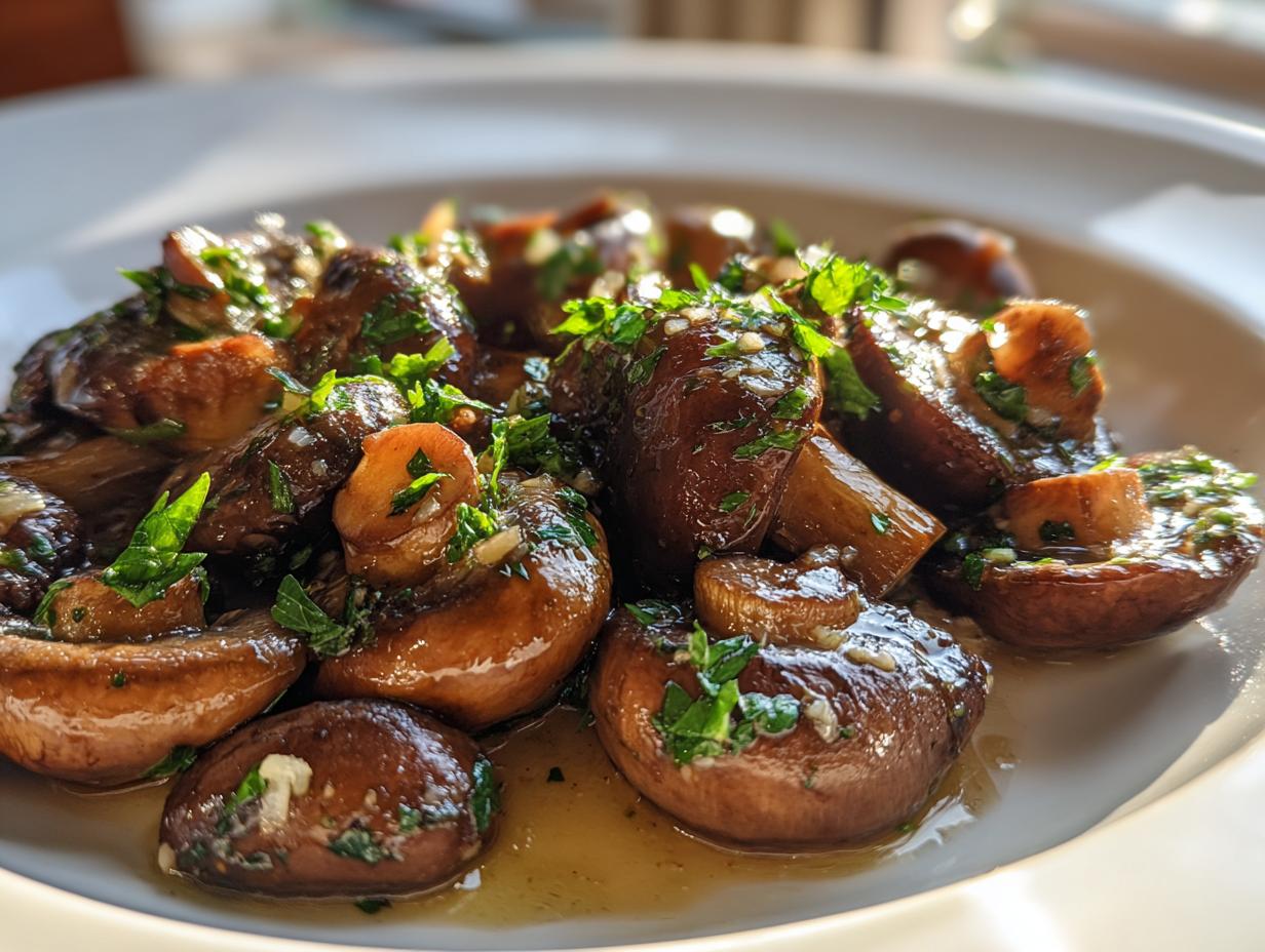 Garlic Butter Mushrooms