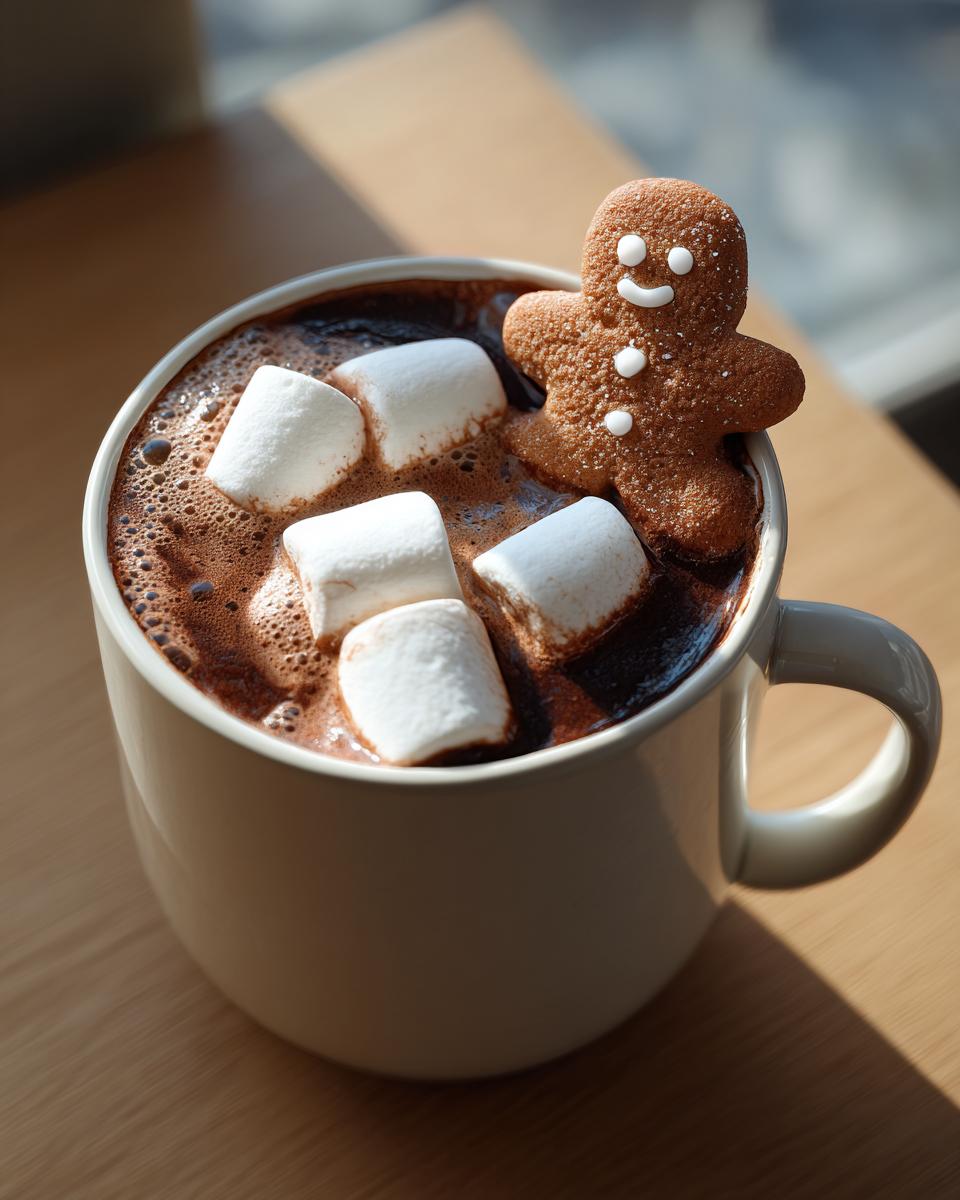Gingerbread Hot Chocolate - detail 2