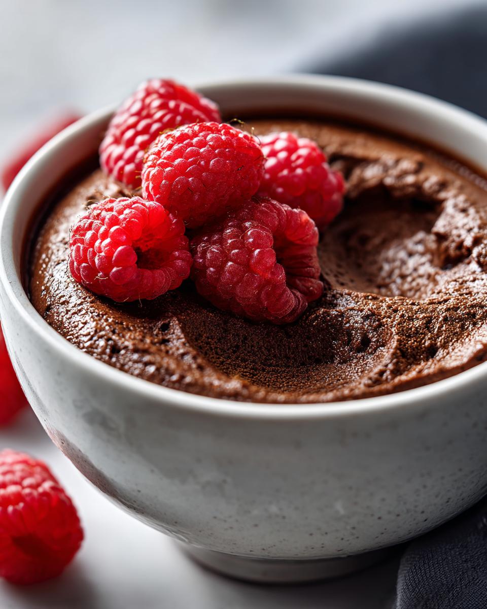 Greek Yogurt Chocolate Mousse - detail 2