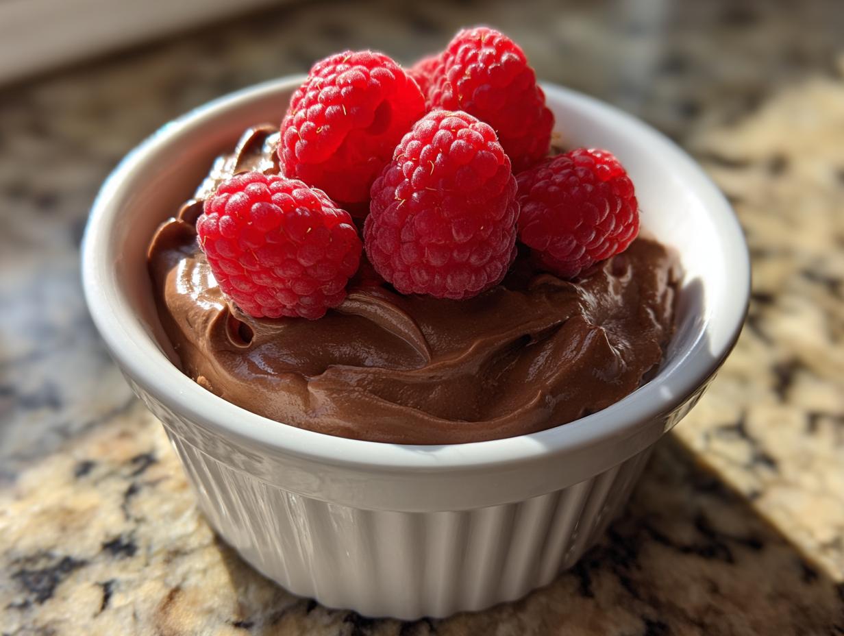 Greek Yogurt Chocolate Mousse
