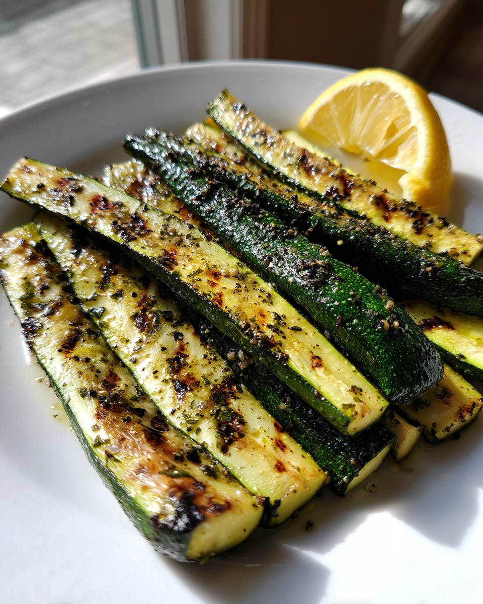 Grilled Zucchini - detail 1