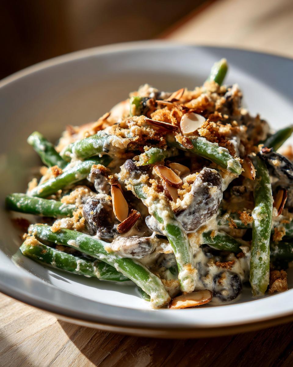Healthy Green Bean Casserole - detail 1