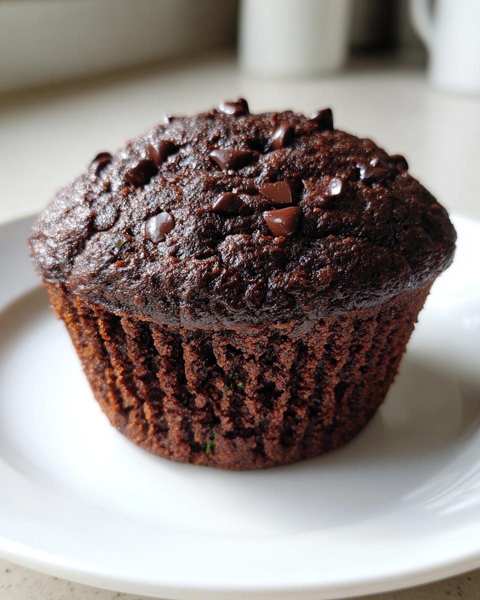 Healthy & Moist Chocolate Zucchini Muffins 2026 - detail 1