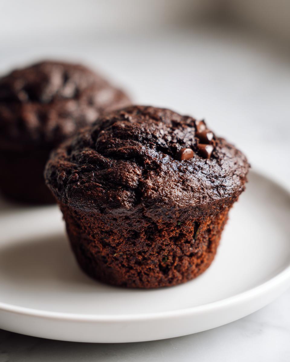 Healthy & Moist Chocolate Zucchini Muffins 2026 - detail 3