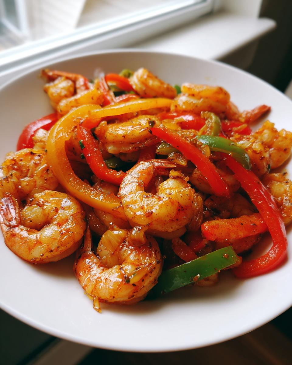 High-Protein Shrimp Stir Fry (No Oil) - detail 1