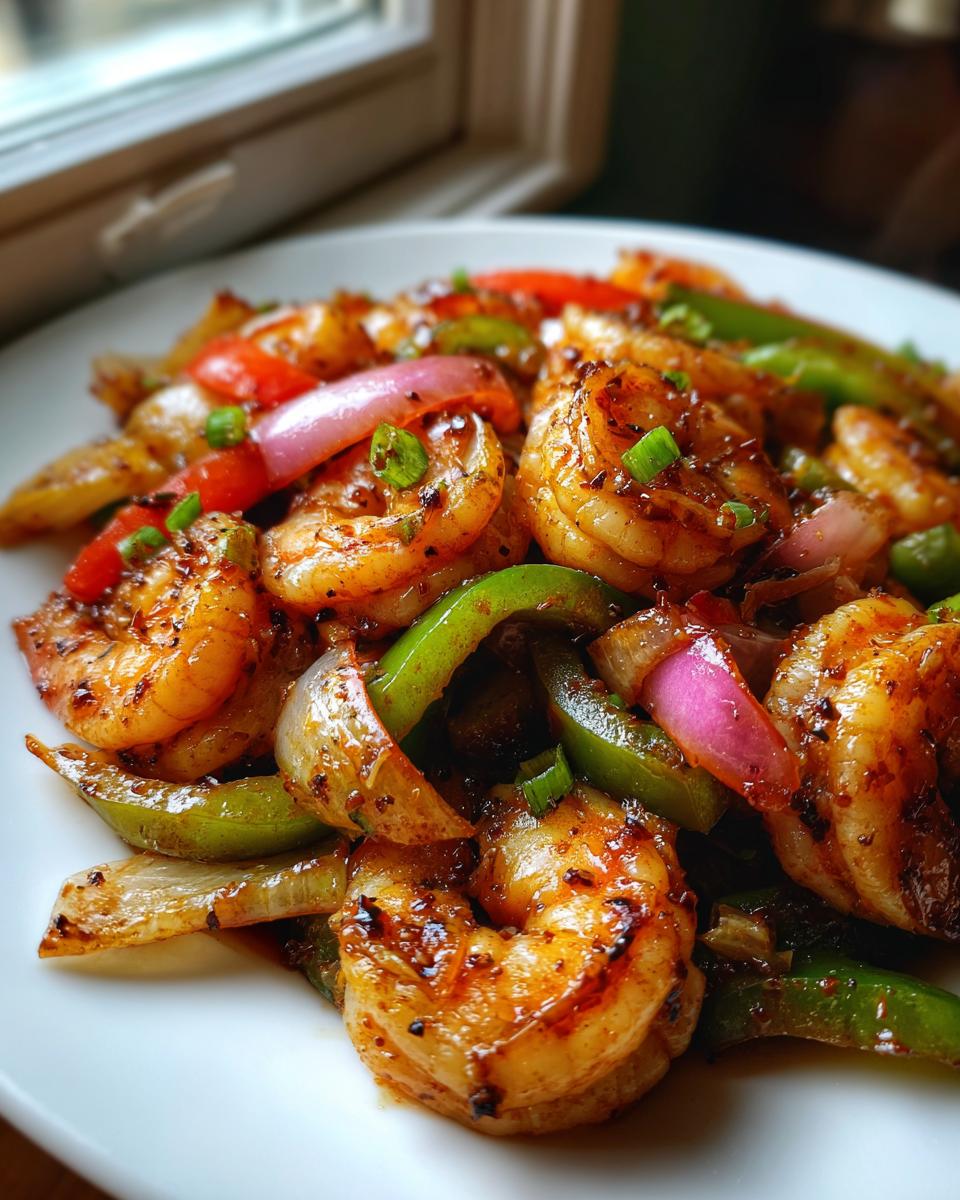High-Protein Shrimp Stir Fry (No Oil) - detail 2
