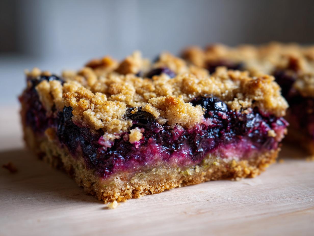 Homemade Blueberry Zucchini Bars 2026