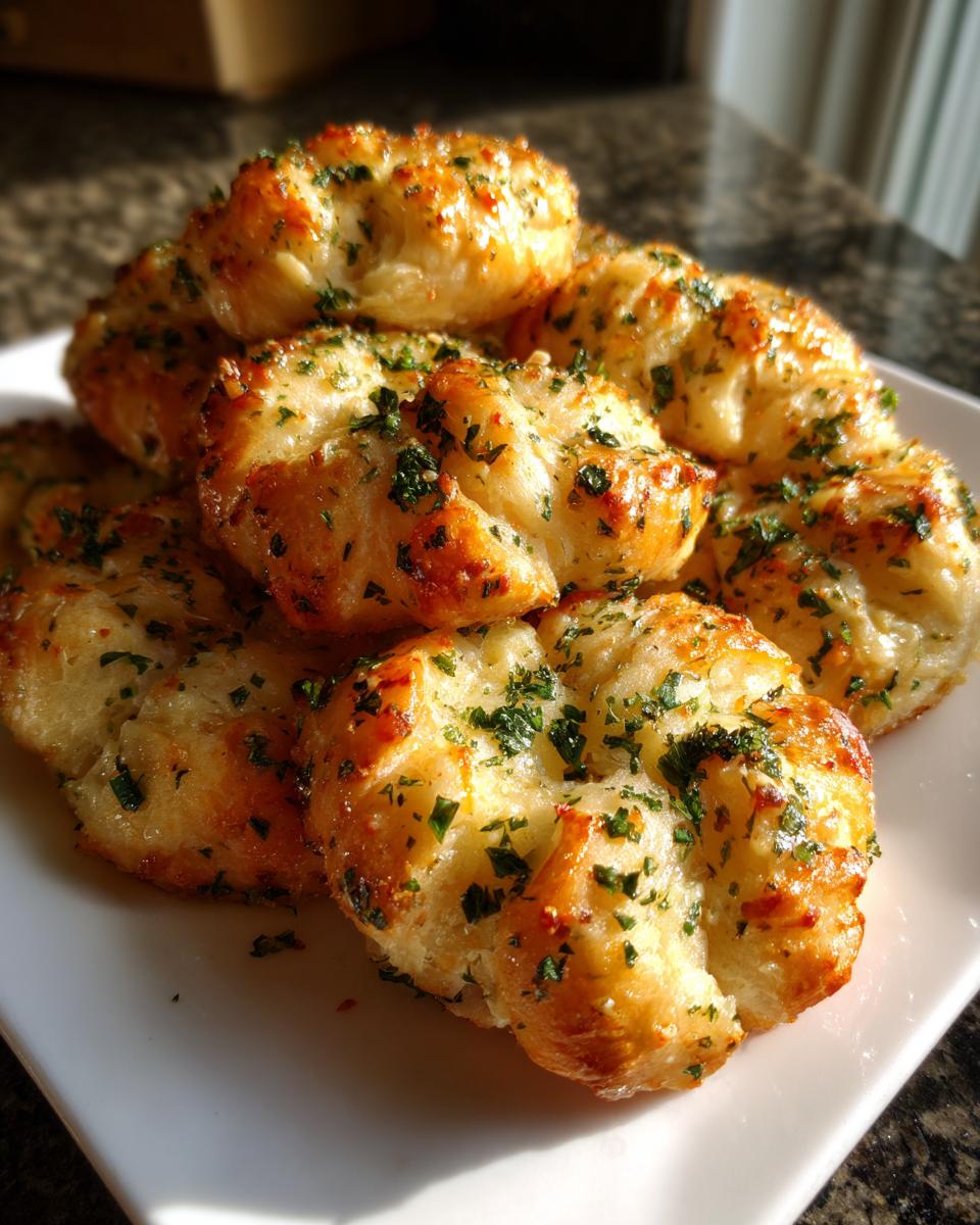 Homemade Garlic Knots - detail 3