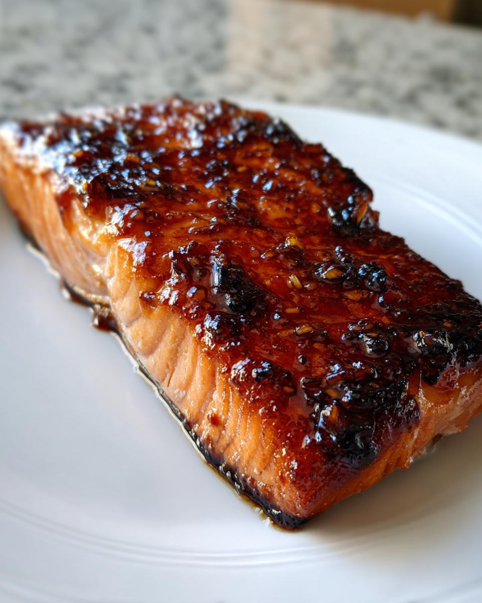Honey Garlic Baked Salmon in Foil - detail 1
