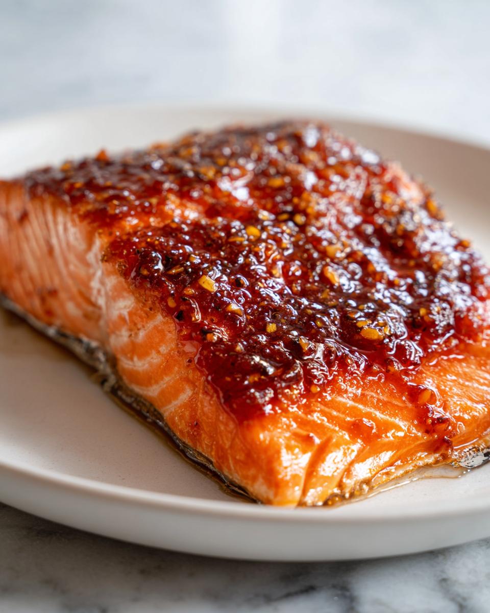 Honey Garlic Baked Salmon in Foil - detail 3