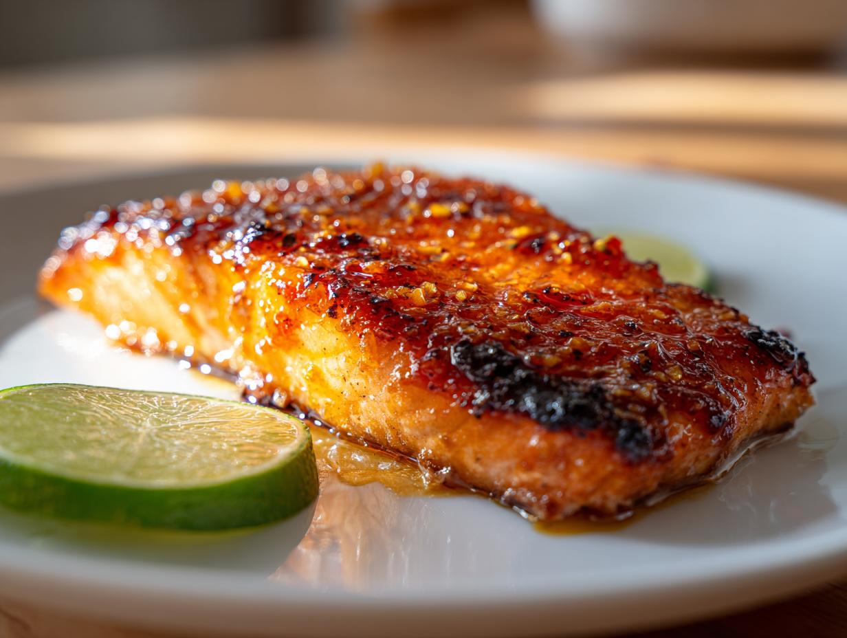 Honey Lime Glazed Salmon