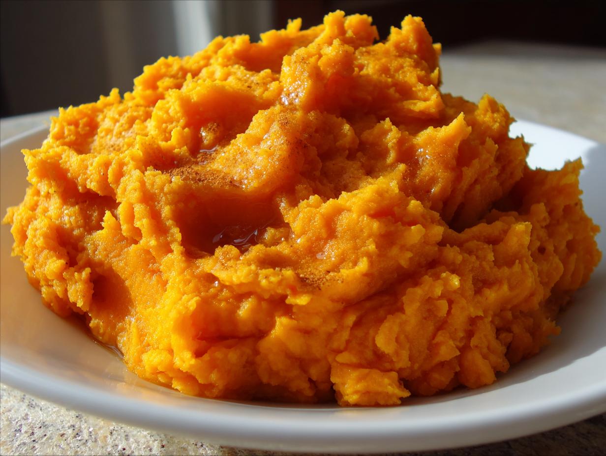 Irresistible Honey Butter Mashed Sweet Potatoes Recipe